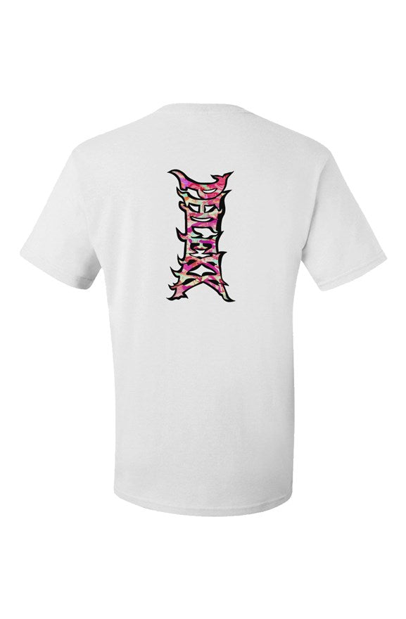 White " Phlexx Rain " Tee