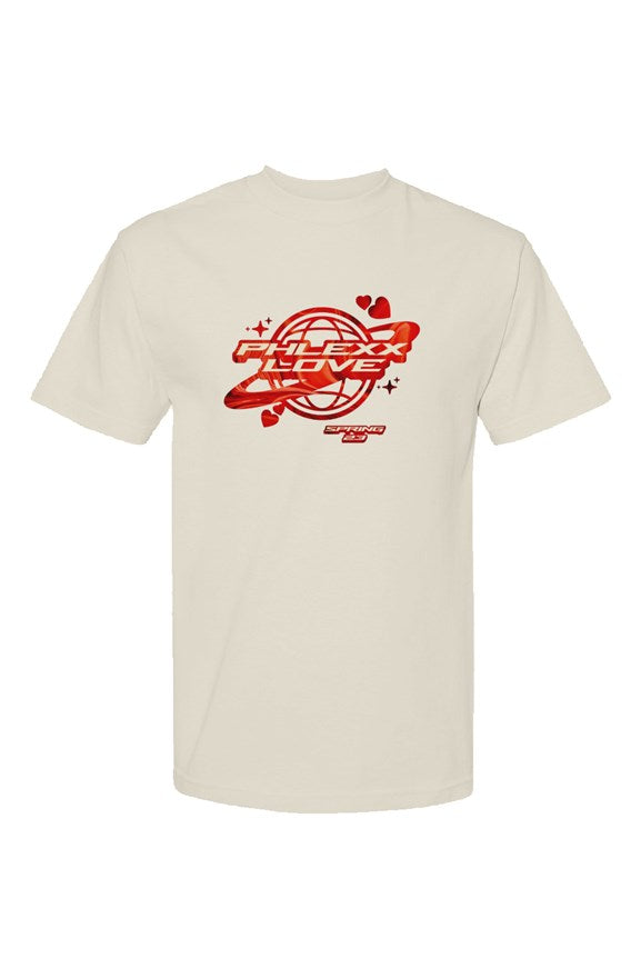 Creme “ Phlexx Love “ Tee