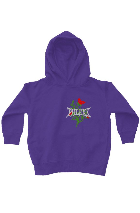 Purple "Rose" Kids Hoodie