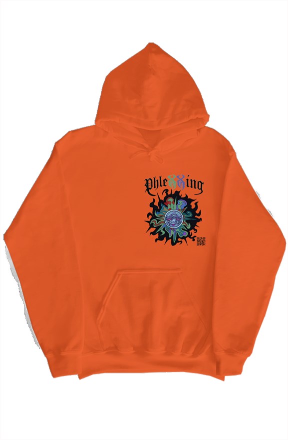 Orange "Dark Medusa" Hoodie