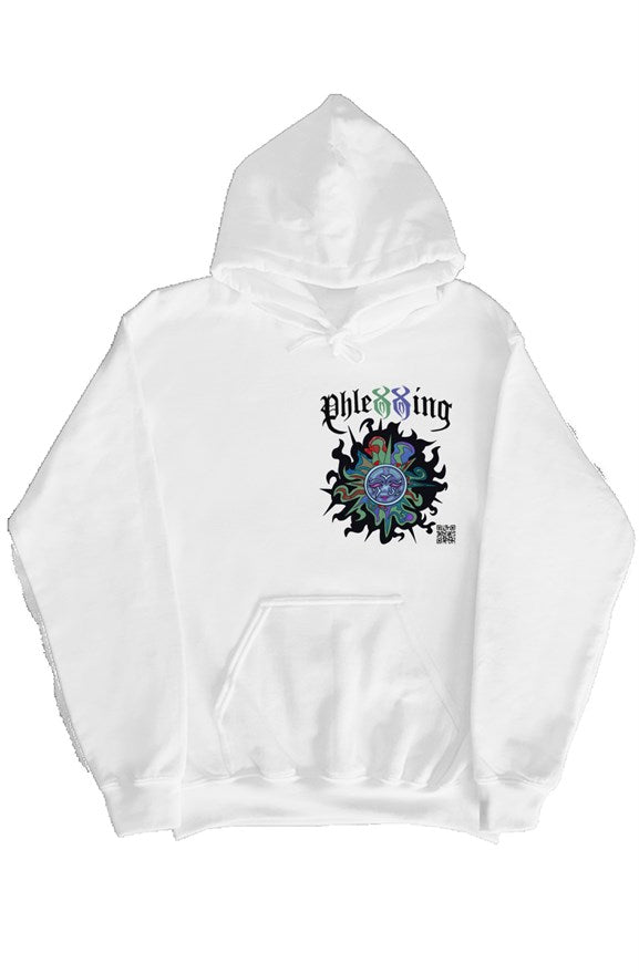White "Dark Medusa" Hoodie