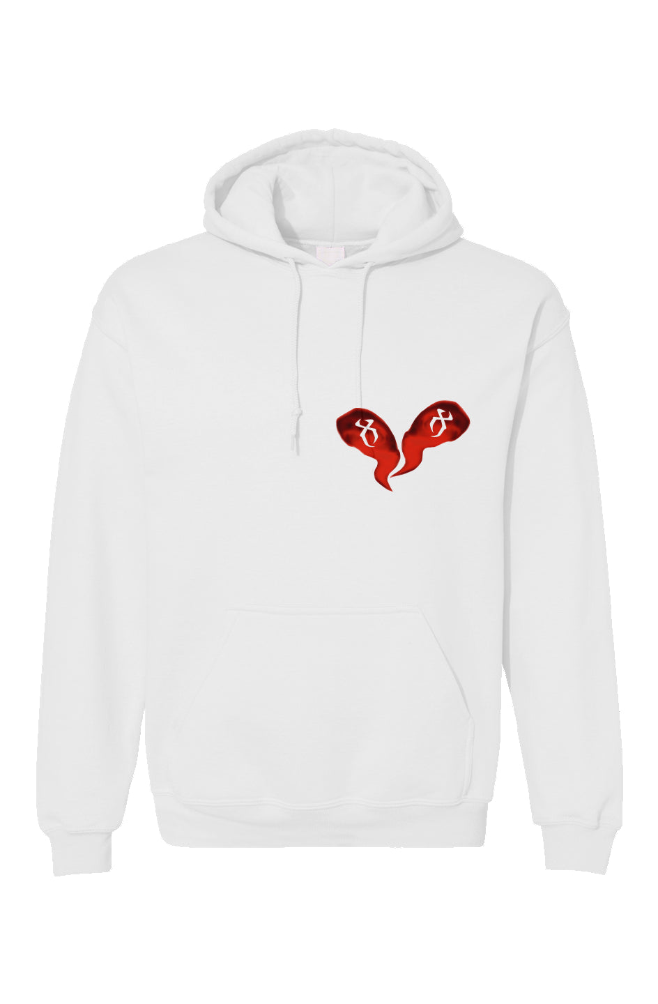 White “Love Smoke” Hoodie