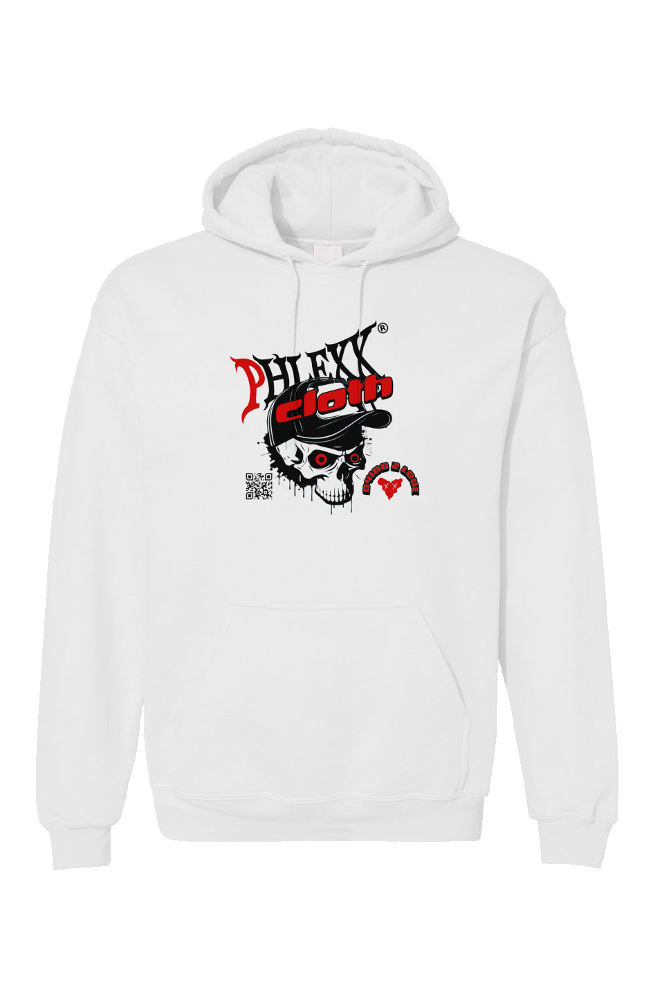 White “Dying 2 Love” Hoodie
