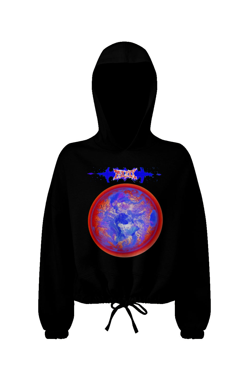 Ladies Black “OG Patriot” Oversize Hoodie