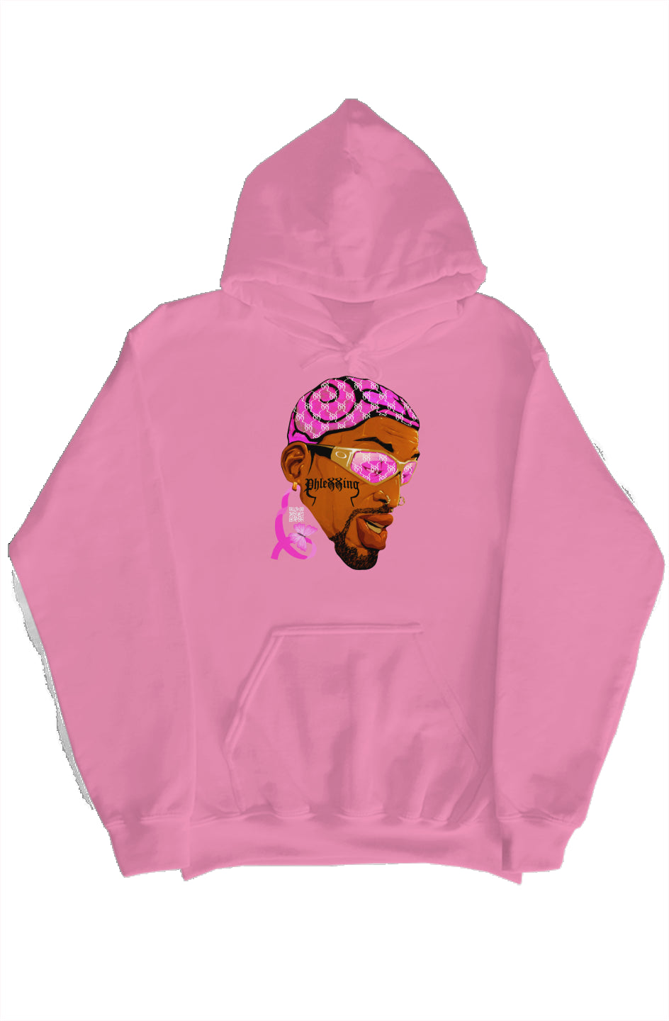 Pink “Rodman” Hoodie