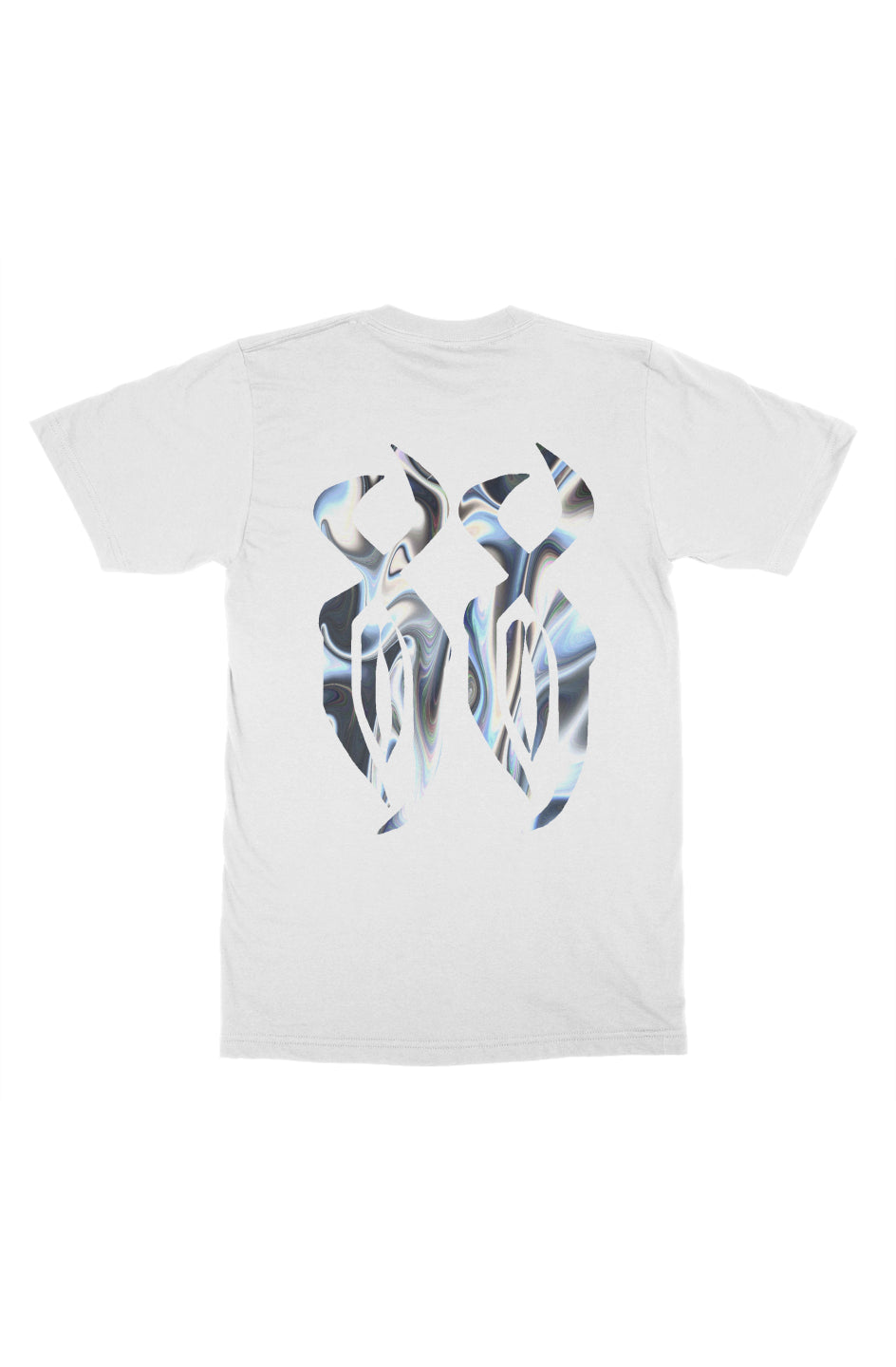 White “Trippy Swirl” Tee