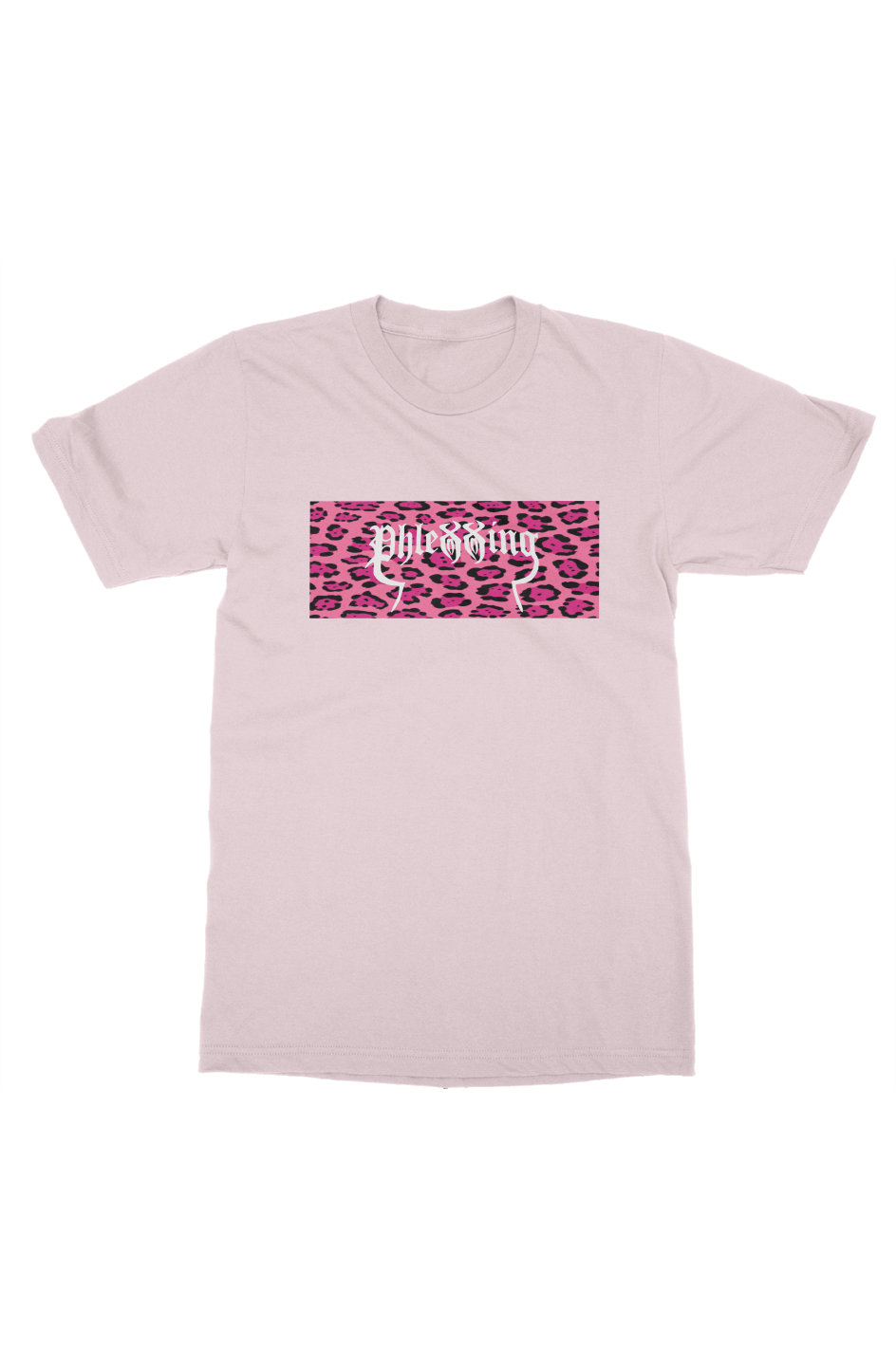 Light Pink “Cheetah” Tee