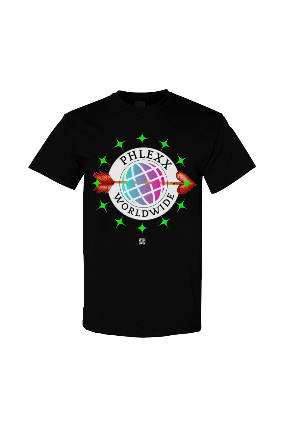 “Black Phlexx Worldwide Tee”