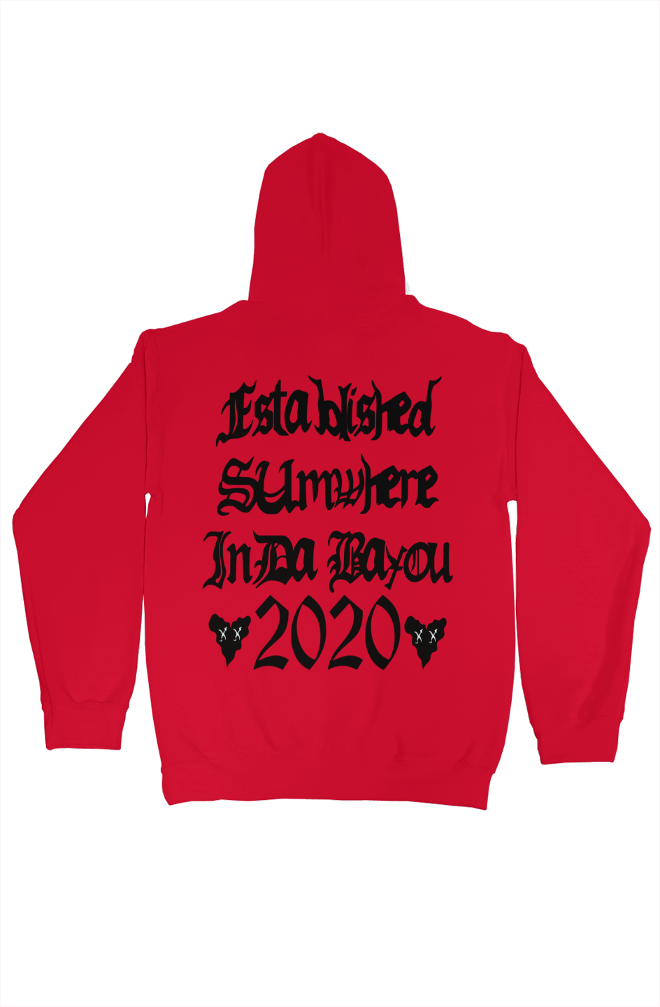 Red “Bayou Gator” Hoodie