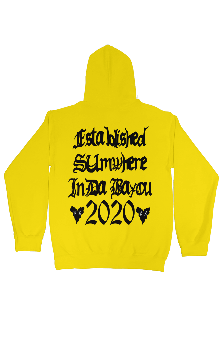 Yellow “Bayou Gator” Hoodie