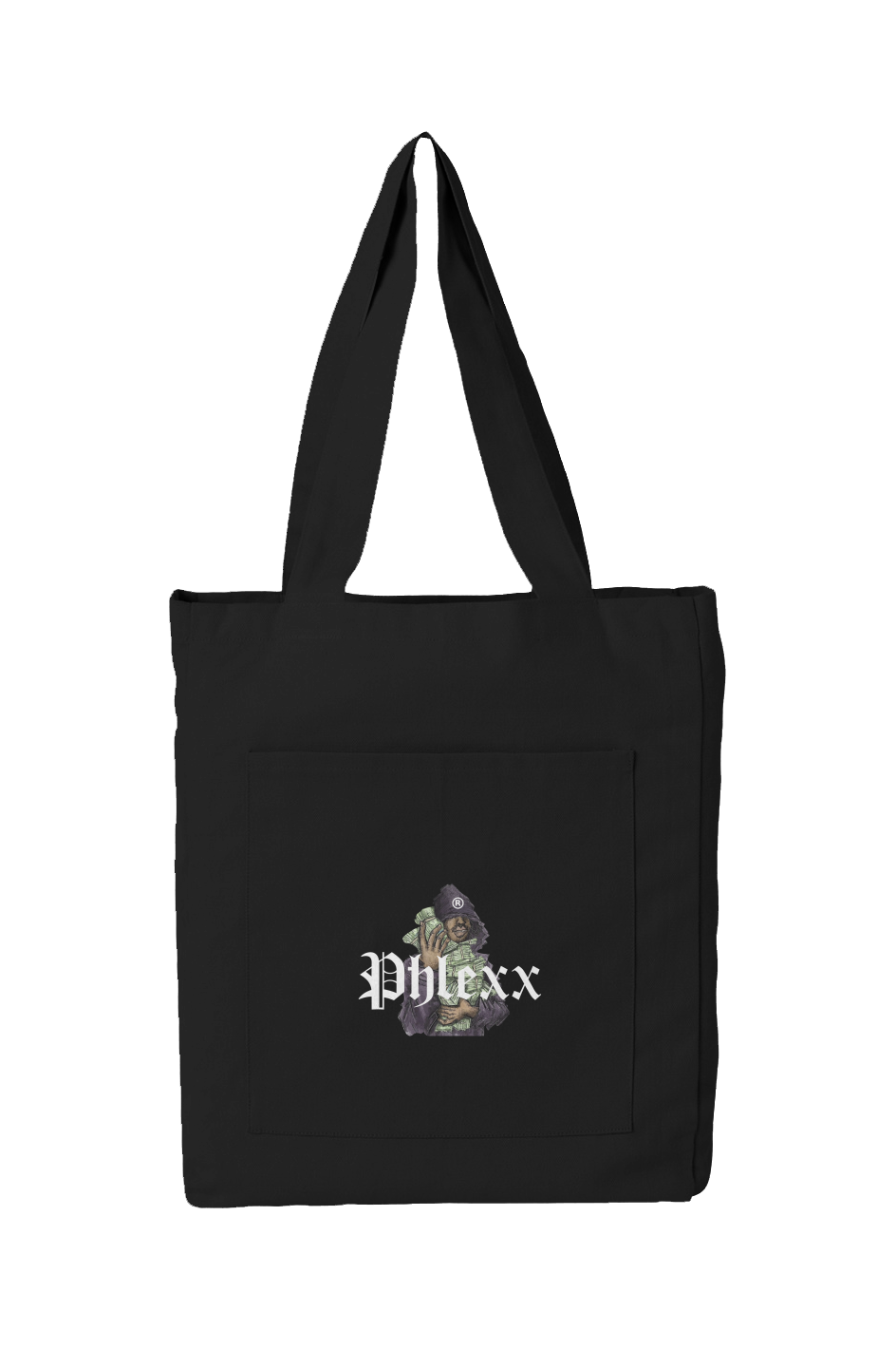 Black “Get Rich” Tote