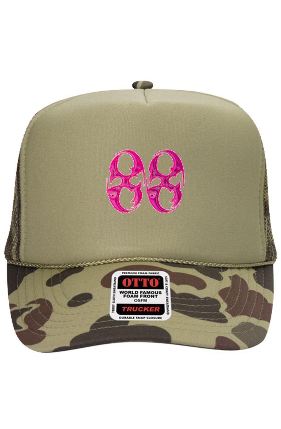 Camo “XX” 5 Panel Trucker Cap