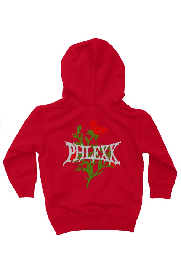 Red "Rose" Kids Hoodie