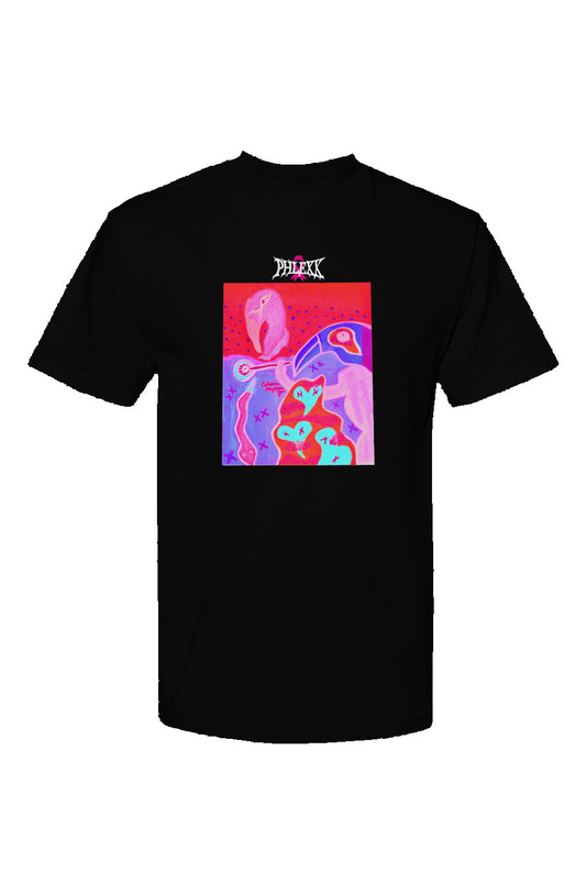 Black Neon “Love Kills Cancer” Tee