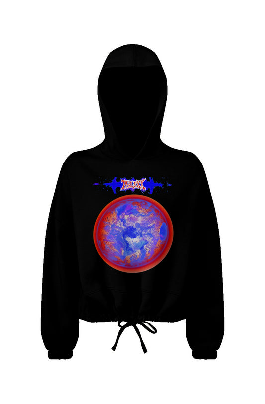 Ladies Black “OG Patriot” Oversize Hoodie