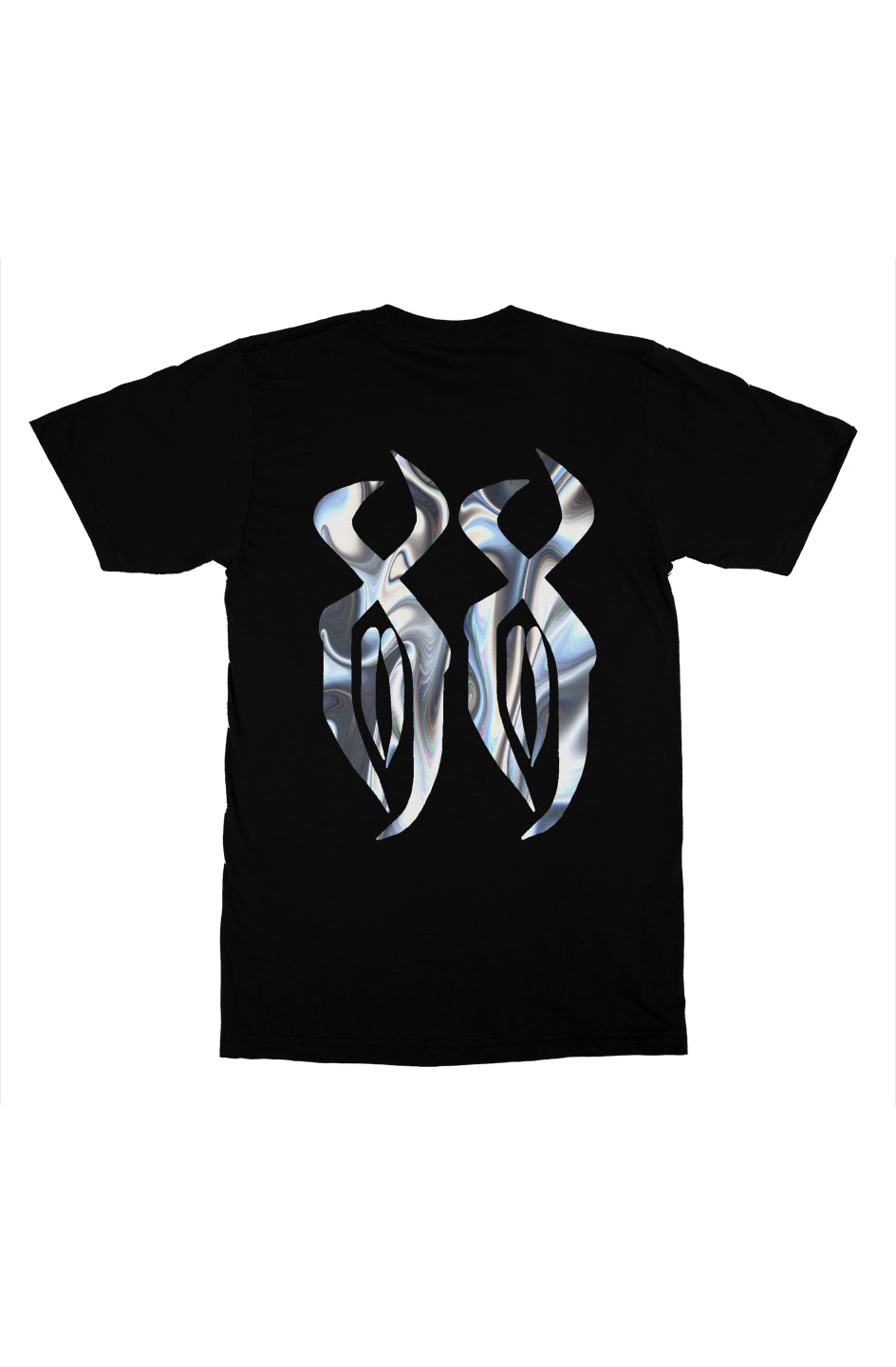 Black “Trippy Swirl” Tee