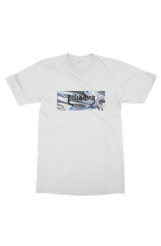 White “Trippy Swirl” Tee