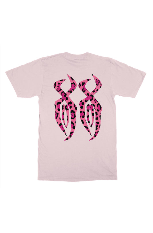 Light Pink “Cheetah” Tee