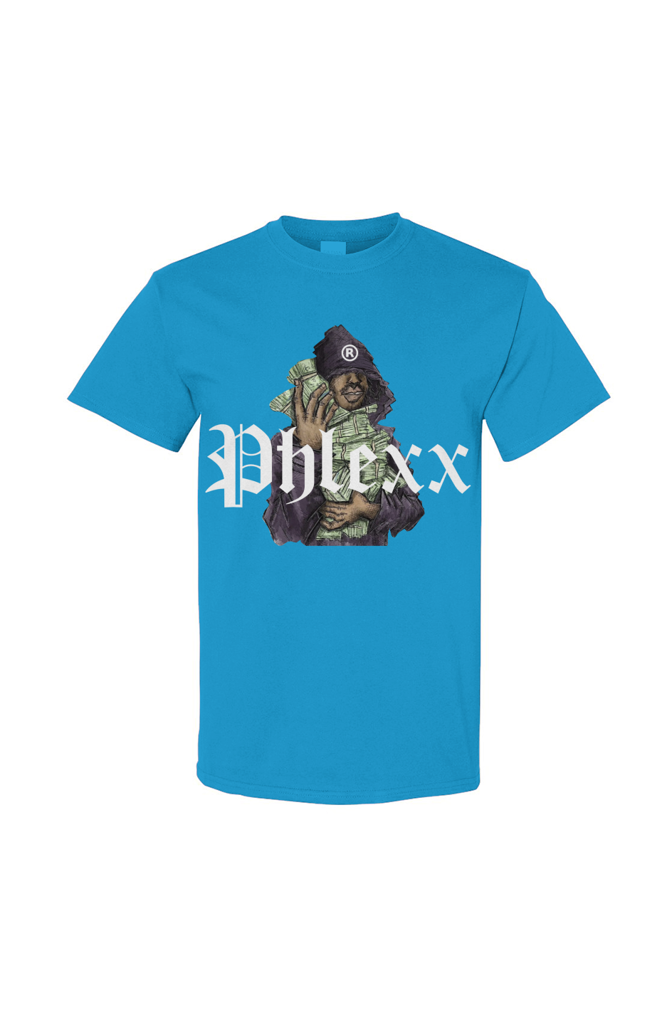 “BABY BLUE MONEY TEE”