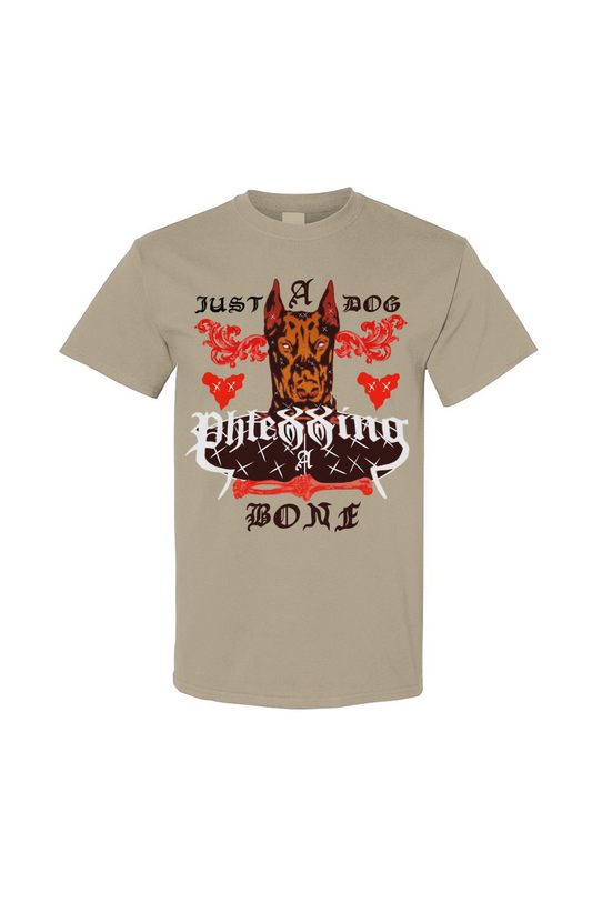 “Sand Phlexxing a Bone Tee”