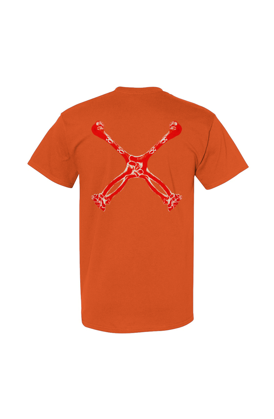 “Orange Phlexxing a Bone Tee”