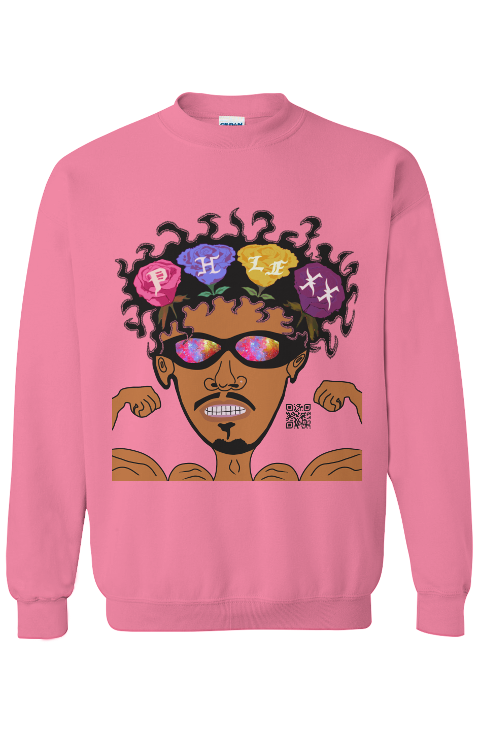 “ Pink Phlexx a Muscle SweatShirt”