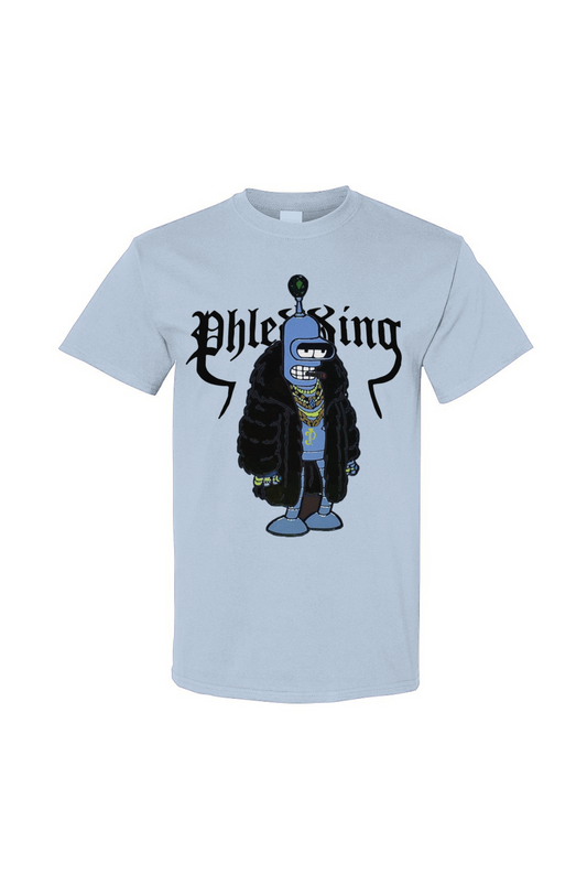 “Light Blue Futurama Tee”