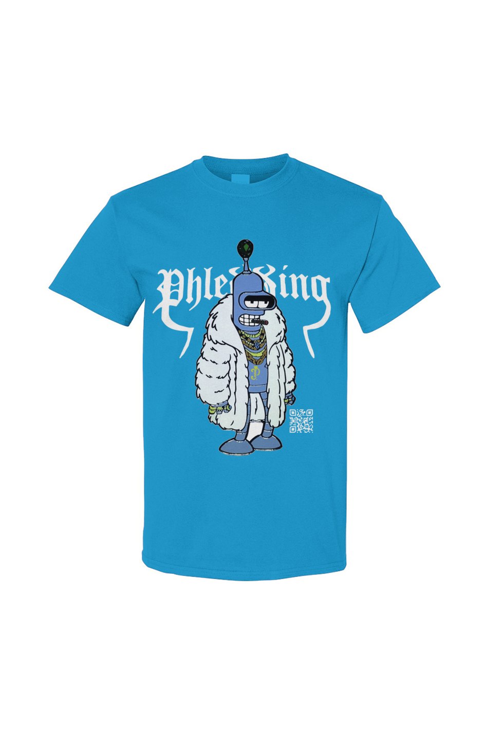 Sapphire White Futurama Tee”