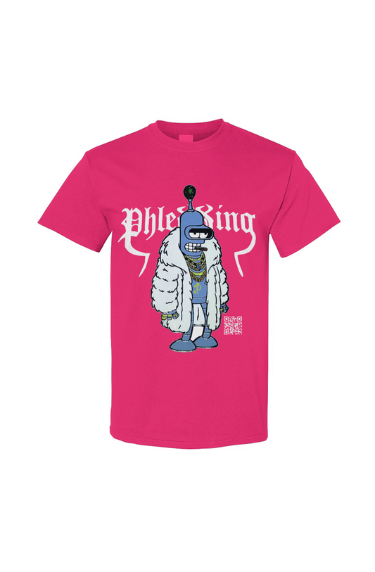 “Heliconia White Futurama Tee”