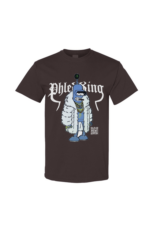“Brown White Futurama Tee”