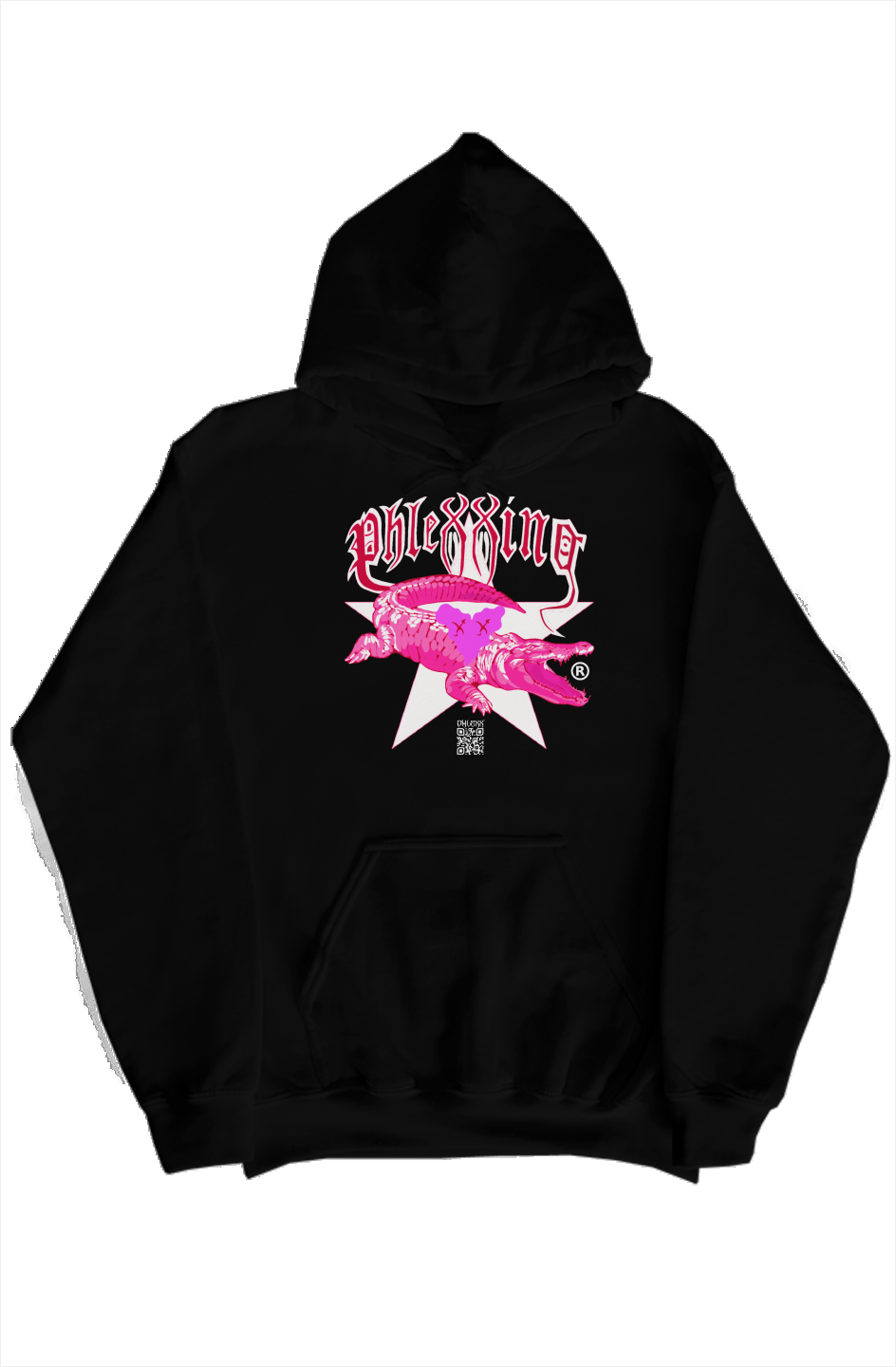 Black “Bayou Gator” Hoodie
