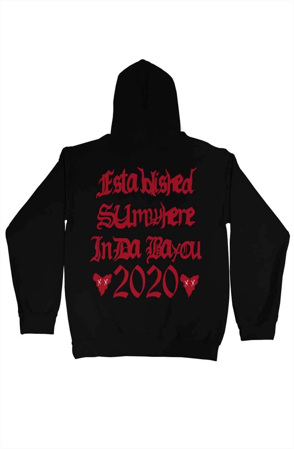 Black “Bayou Gator” Hoodie