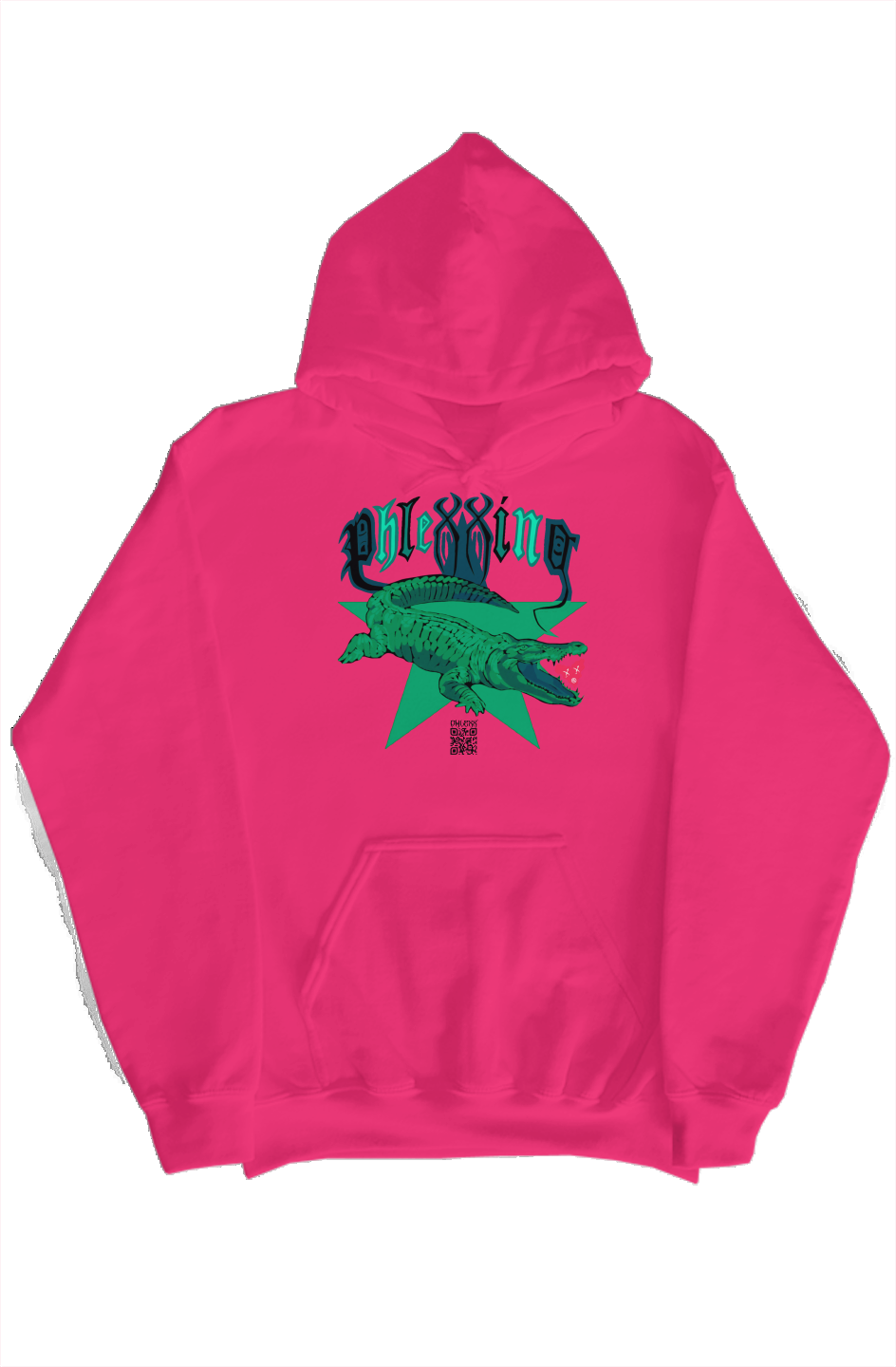 Pink “Bayou Gator” Hoodie