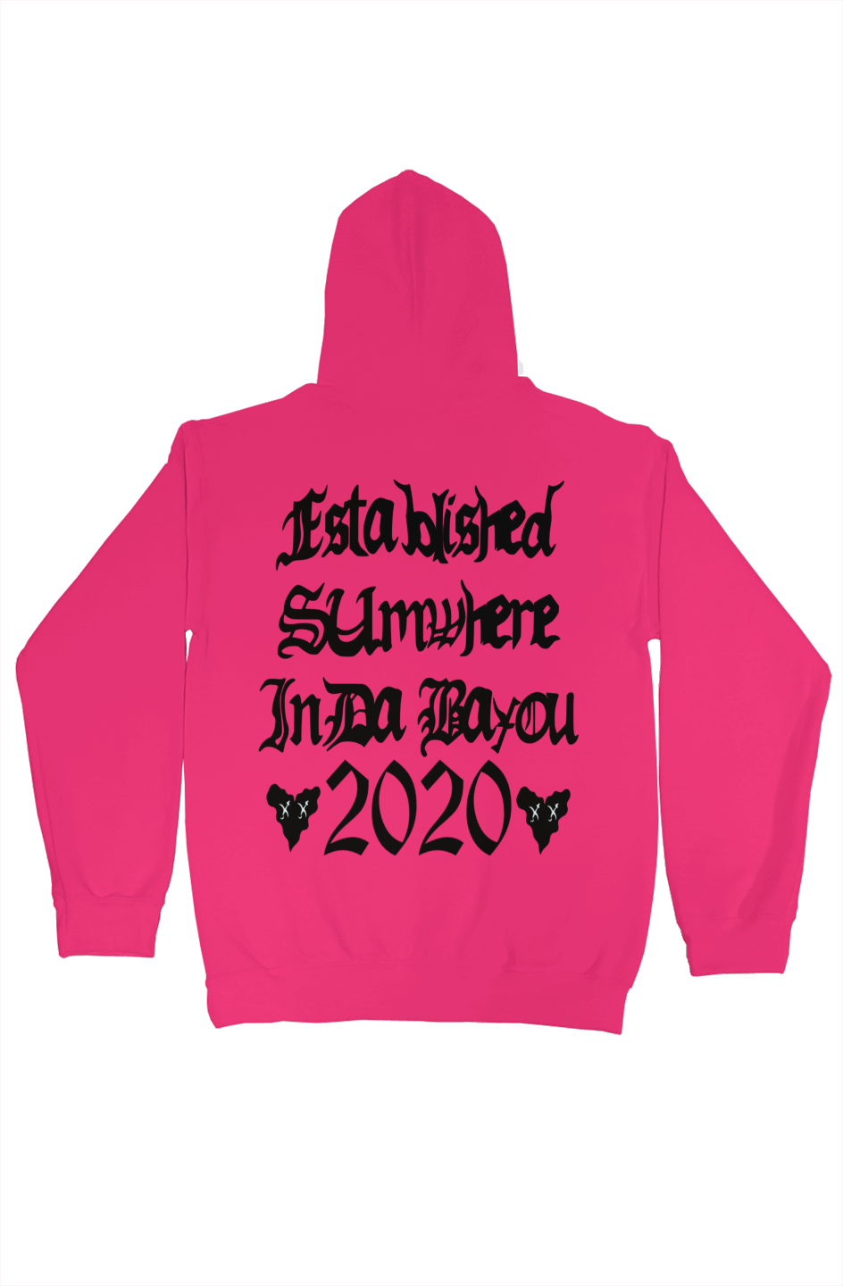 Pink “Bayou Gator” Hoodie