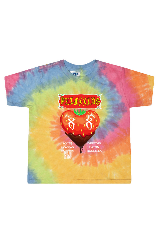 Tie-Dye “Dipped in BR” Crop Tee