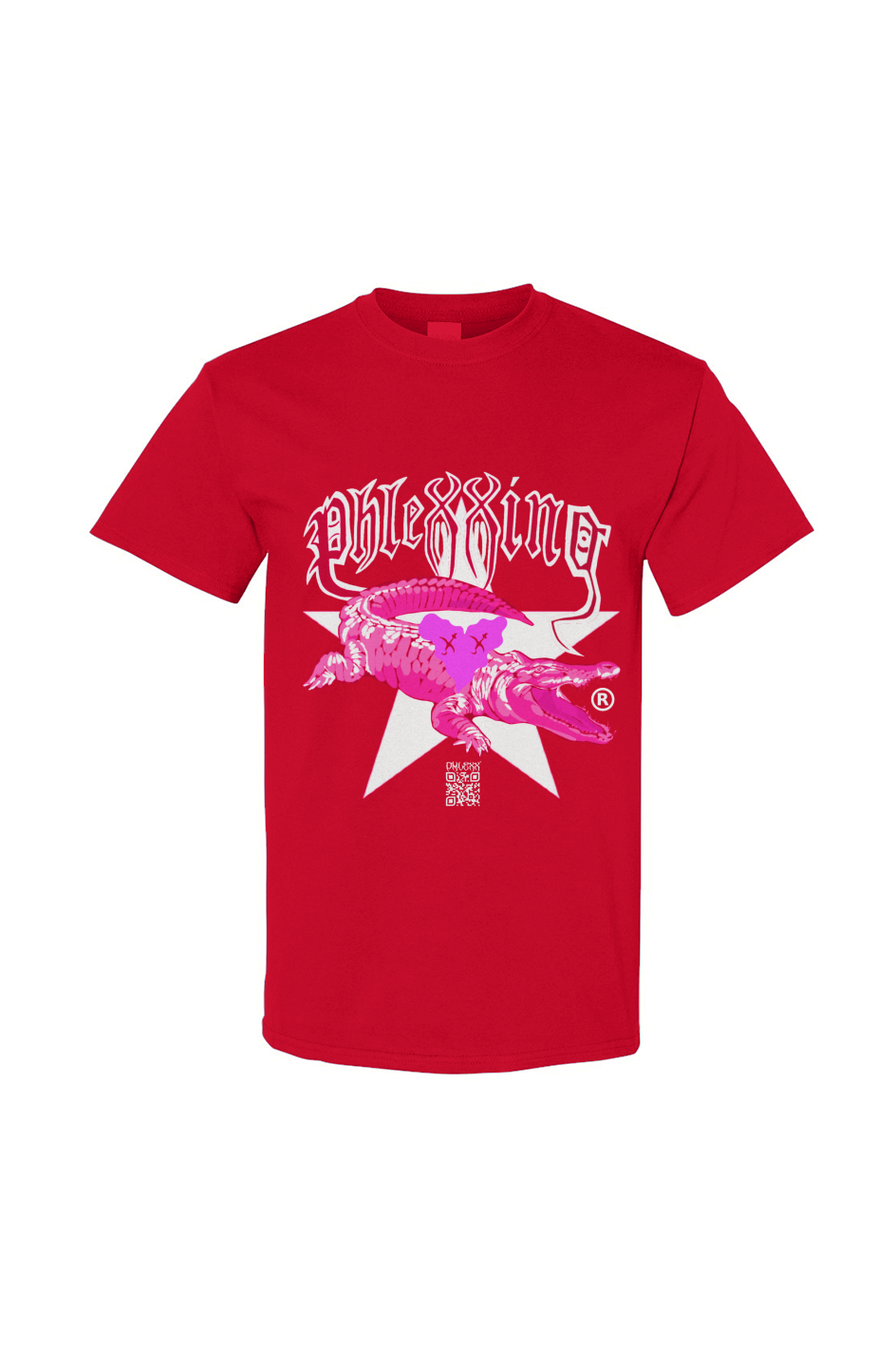 Red “Bayou Gator” Tee