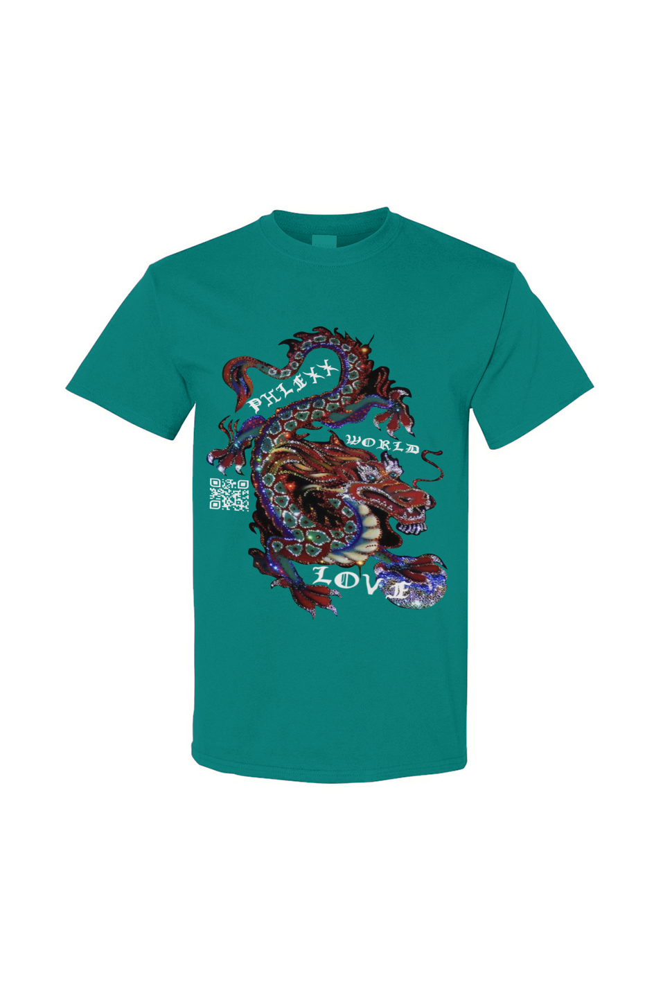Turquoise “Bayou Gator” Tee