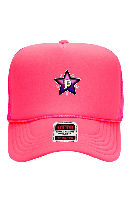 Pink “PhlexxStar” 5 Panel Trucker Cap
