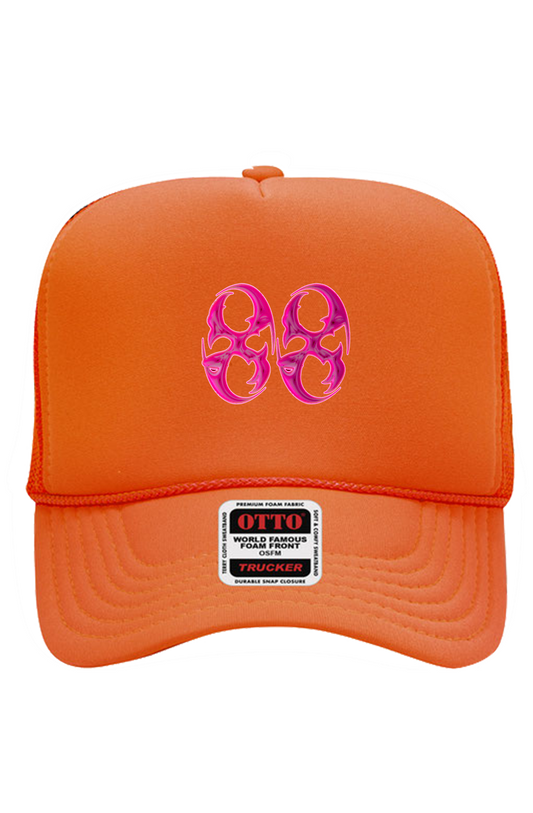 Red/White “XX” 5 Panel Trucker Cap