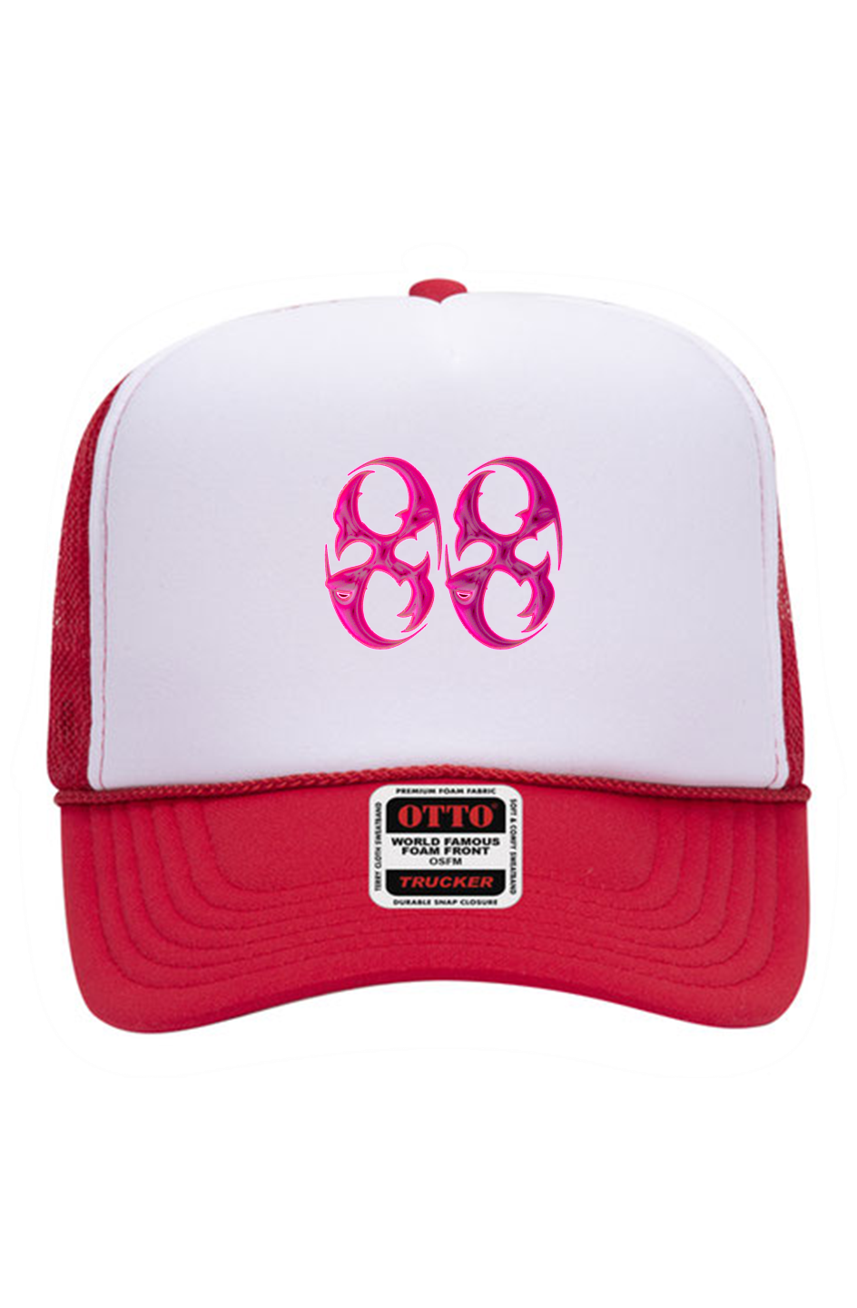 Red/White “XX” 5 Panel Trucker Cap