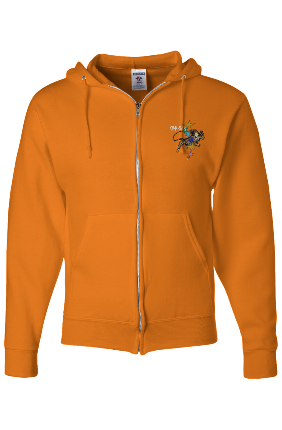 “Cheetah Dreams” Full-Zip Hooded Sweatshirt