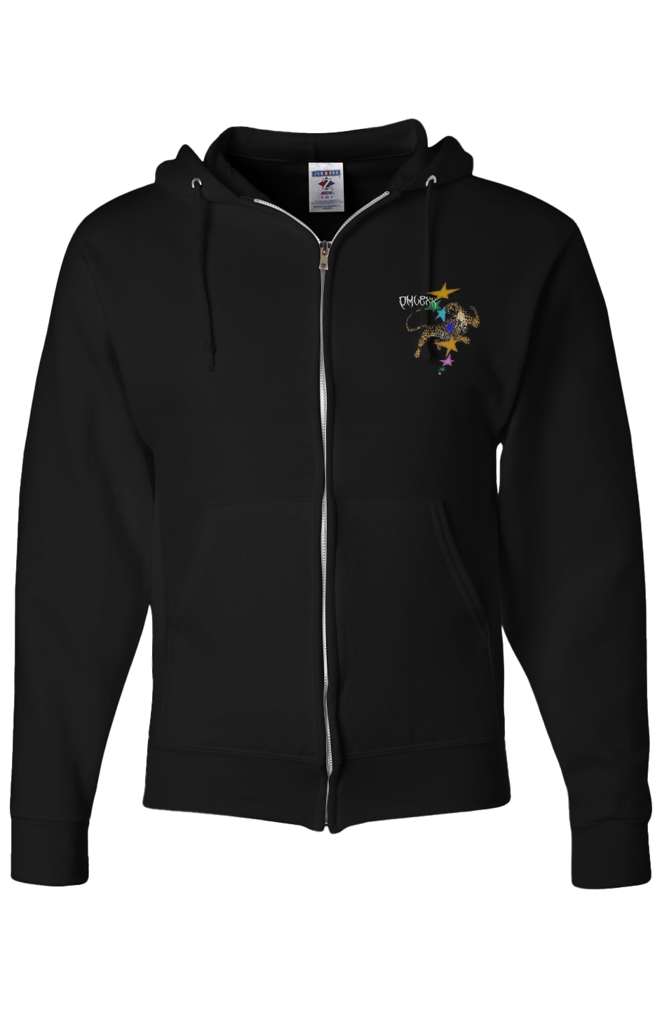 “Cheetah Dreams” Full-Zip Hooded Sweatshirt