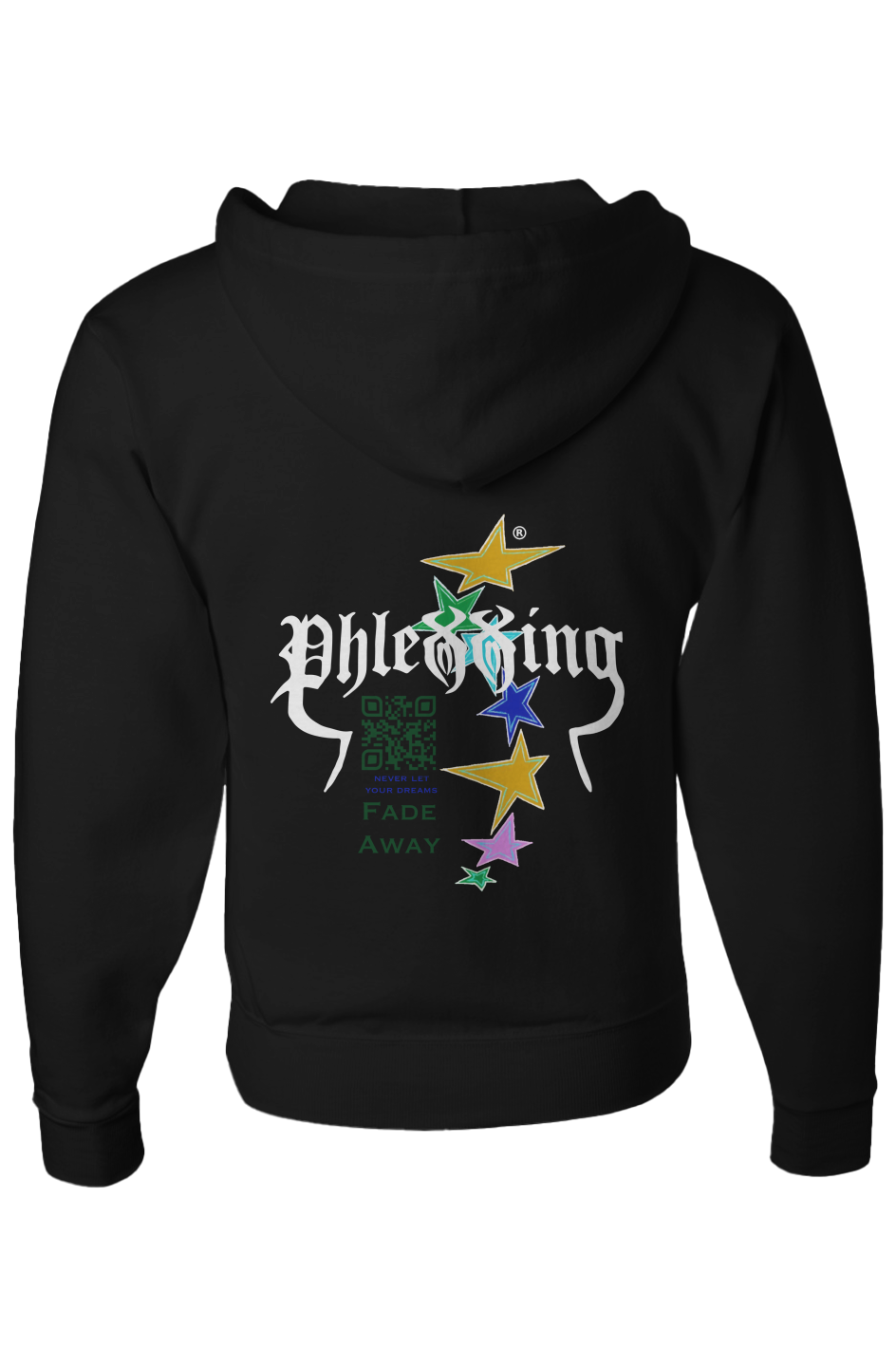 “Cheetah Dreams” Full-Zip Hooded Sweatshirt