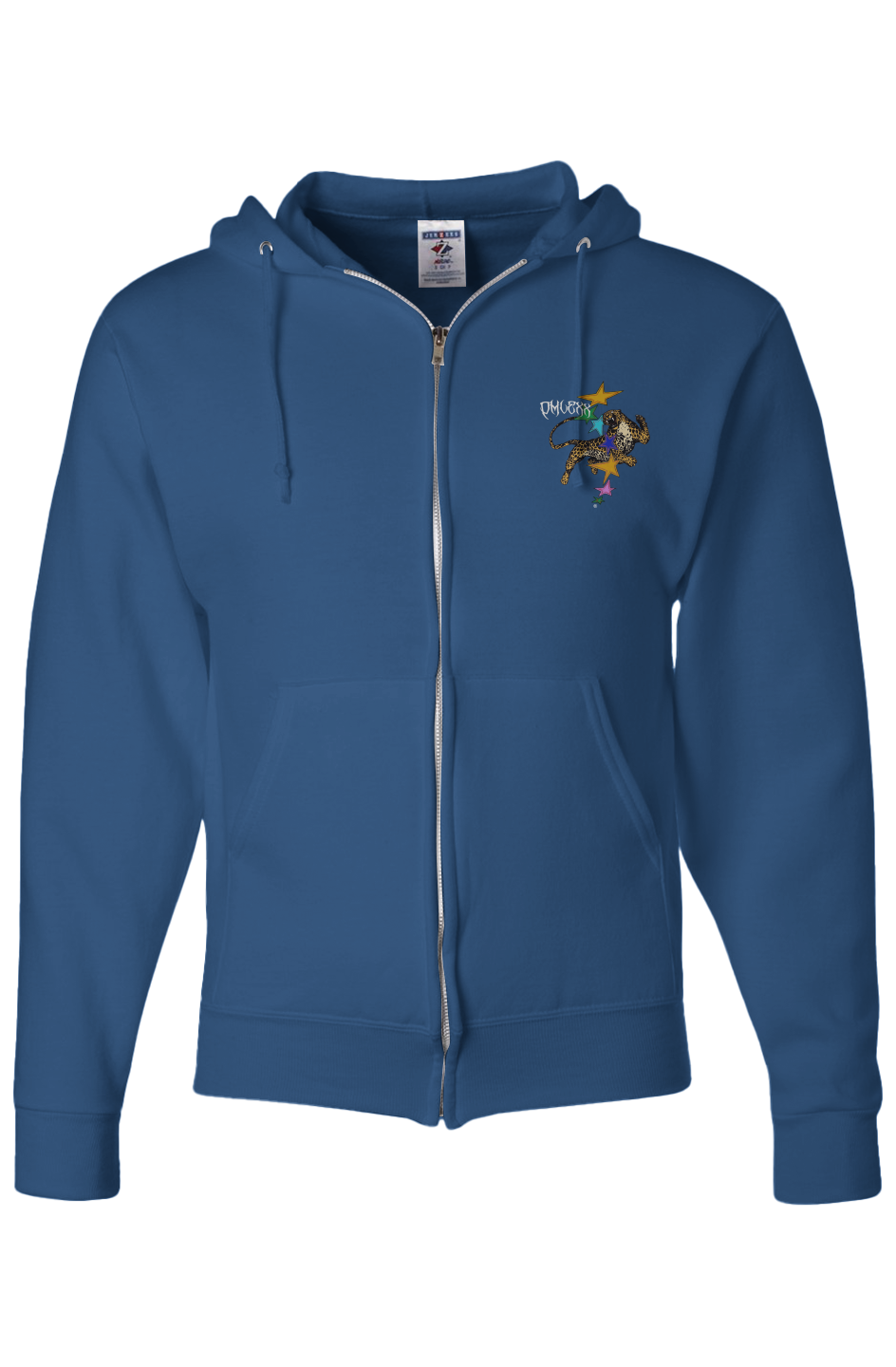 “Cheetah Dreams” Full-Zip Hooded Sweatshirt