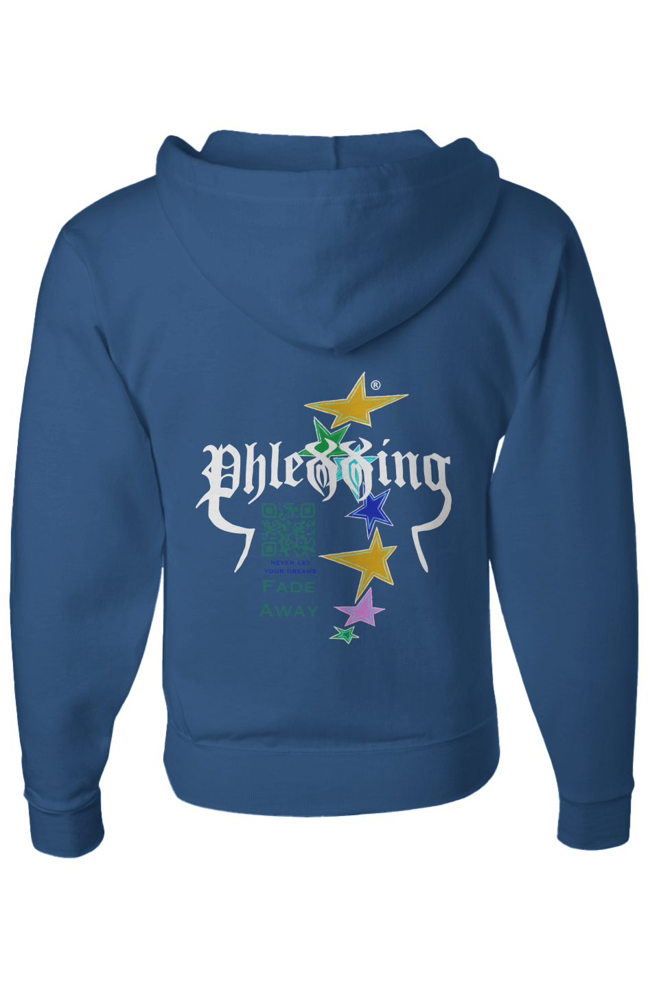 “Cheetah Dreams” Full-Zip Hooded Sweatshirt