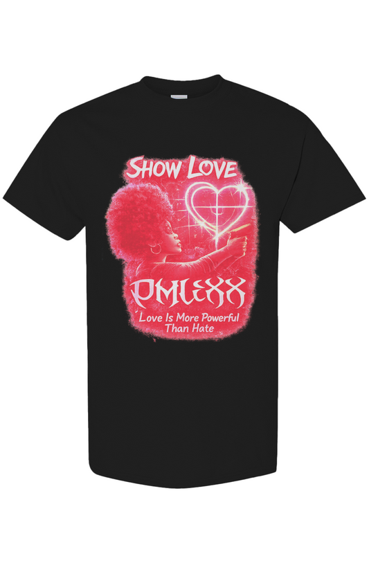 Black “Show Love” Tee